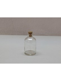 Botellita Mini cristal c/ Tapon de corcho